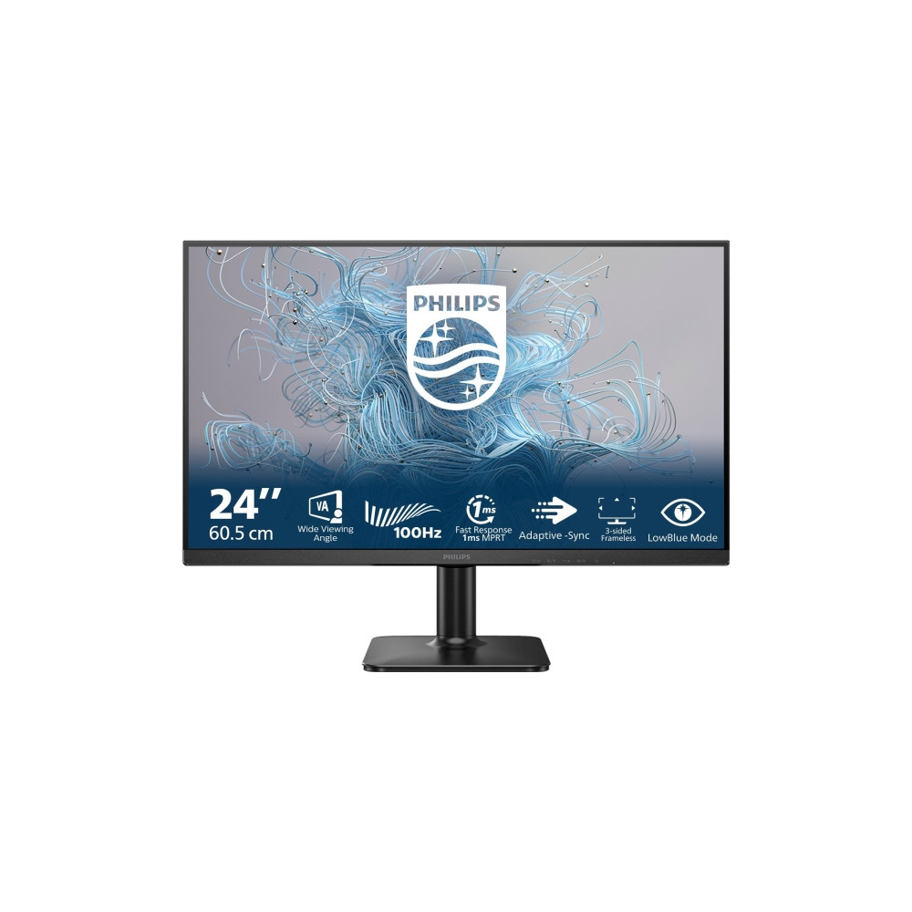 Produktbild för Philips 24E2N1100LB - 1000 Series - LED-skärm - Full HD (1080p) - 24"
