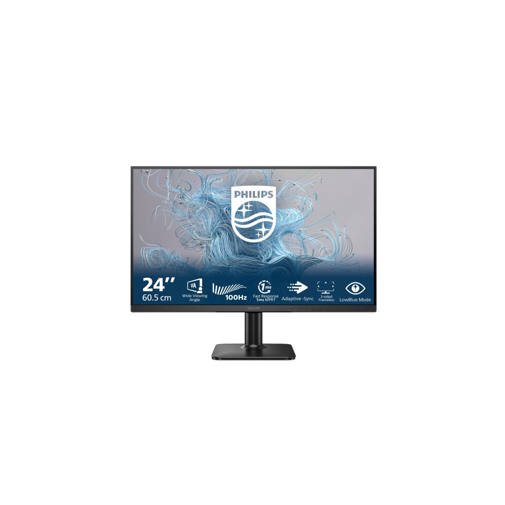 Produktbild för Philips 24E2N1100LB - 1000 Series - LED-skärm - Full HD (1080p) - 24"