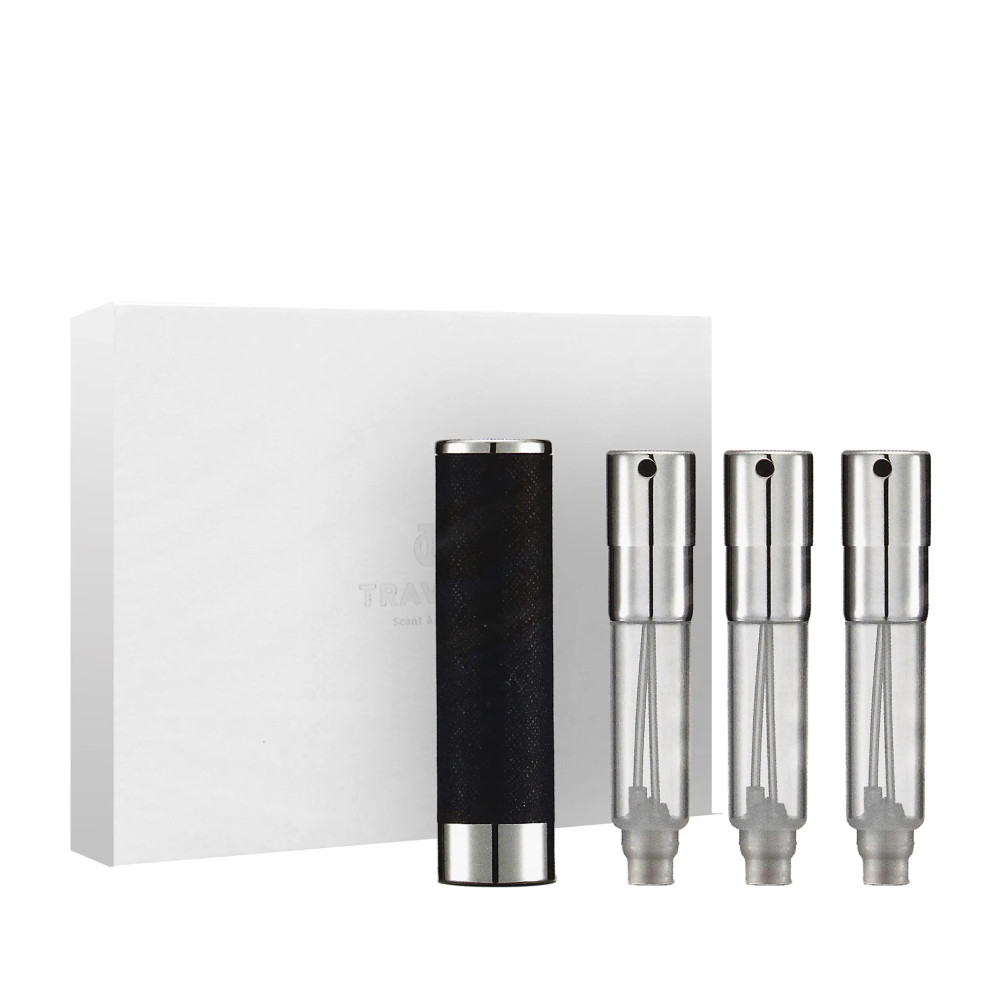 Produktbild för Travalo Walzer Refillable Atomiser 3 x 5ml Black