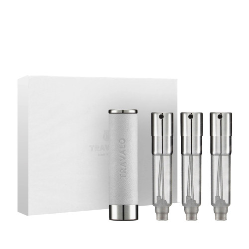Travalo Travalo Walzer Refillable Atomiser 3 x 5ml White