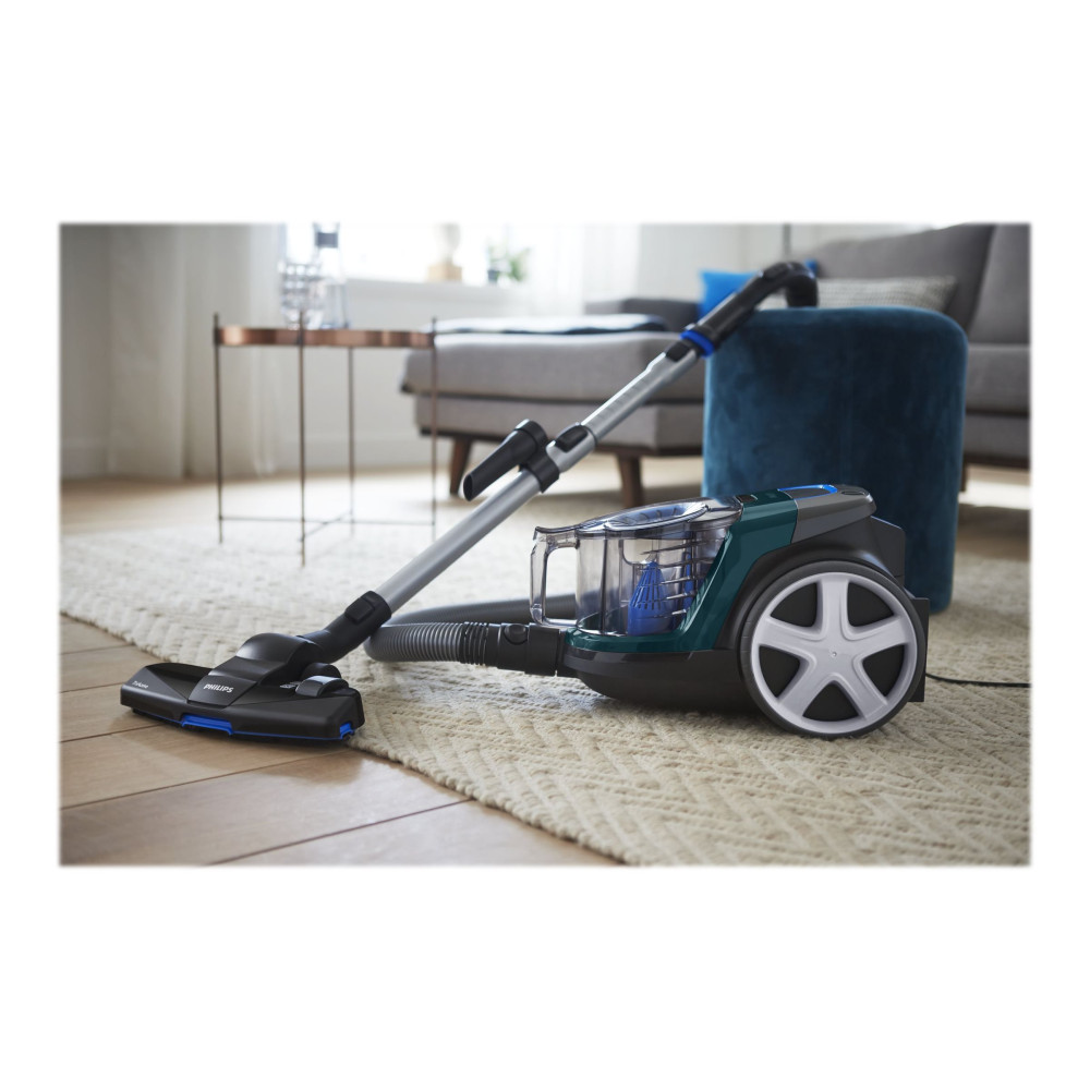 Produktbild för Philips PowerPro Compact FC9334 - dammsugare - med behållare - opalgrön