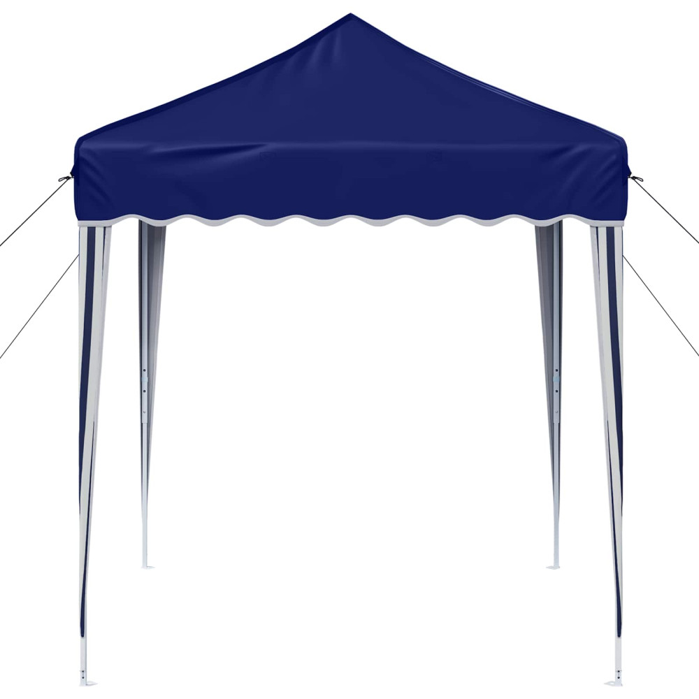 Produktbild för Pop-up Partytält 195 x 195 x 245 cm Blå Oxford Tyg