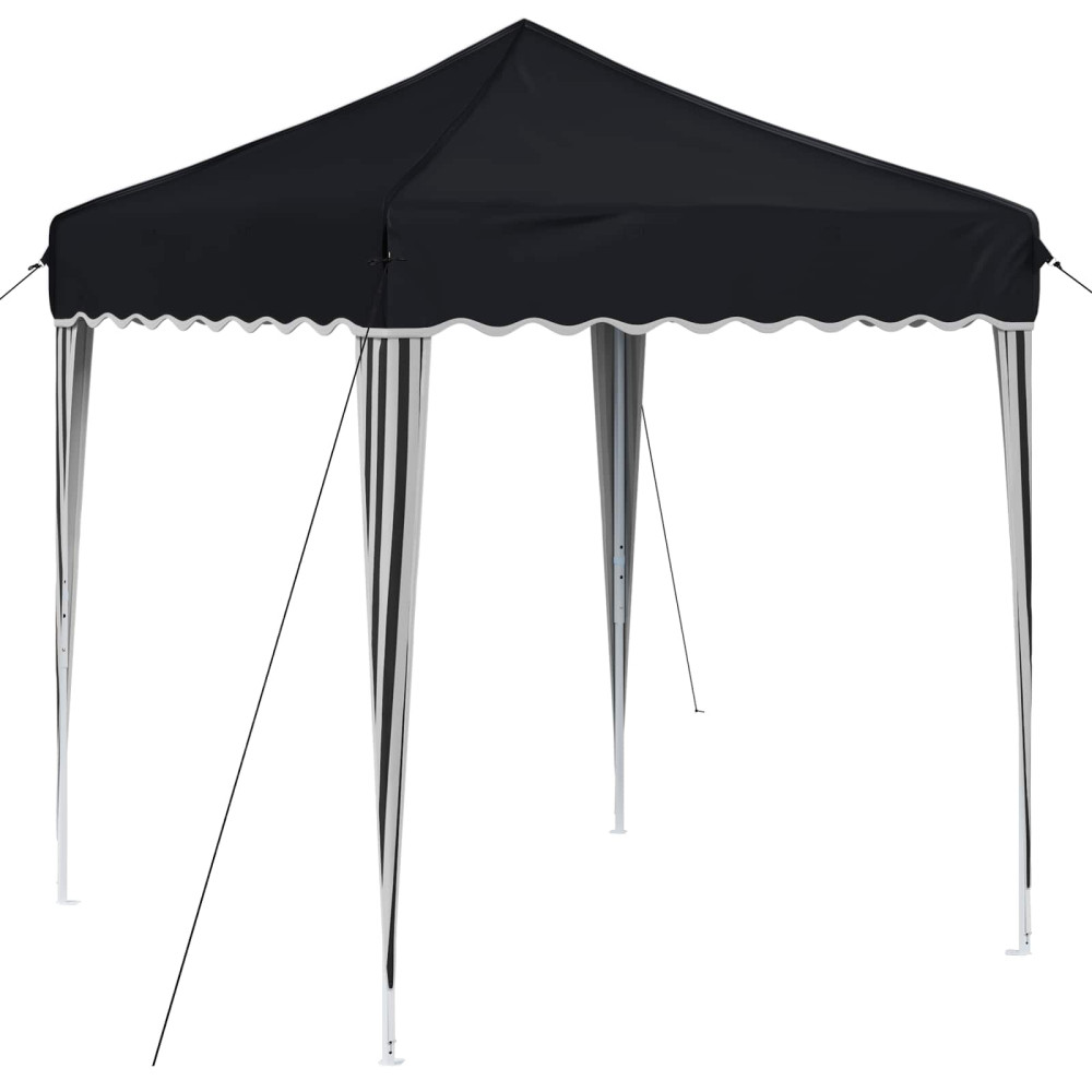 Produktbild för Pop-up Partytält 195 x 195 x 245 cm Antracit Oxford Tyg