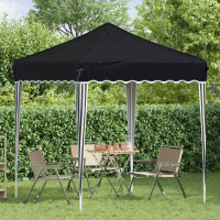 Produktbild för Pop-up Partytält 195 x 195 x 245 cm Antracit Oxford Tyg