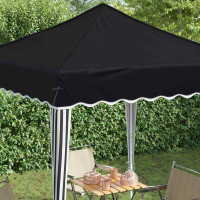 Produktbild för Pop-up Partytält 195 x 195 x 245 cm Antracit Oxford Tyg