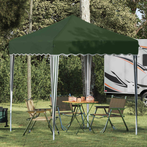 vidaXL Pop-up Partytält 195 x 195 x 245 cm Grön Oxford Tyg