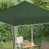 Produktbild för Pop-up Partytält 195 x 195 x 245 cm Grön Oxford Tyg