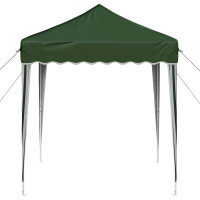 Produktbild för Pop-up Partytält 195 x 195 x 245 cm Grön Oxford Tyg