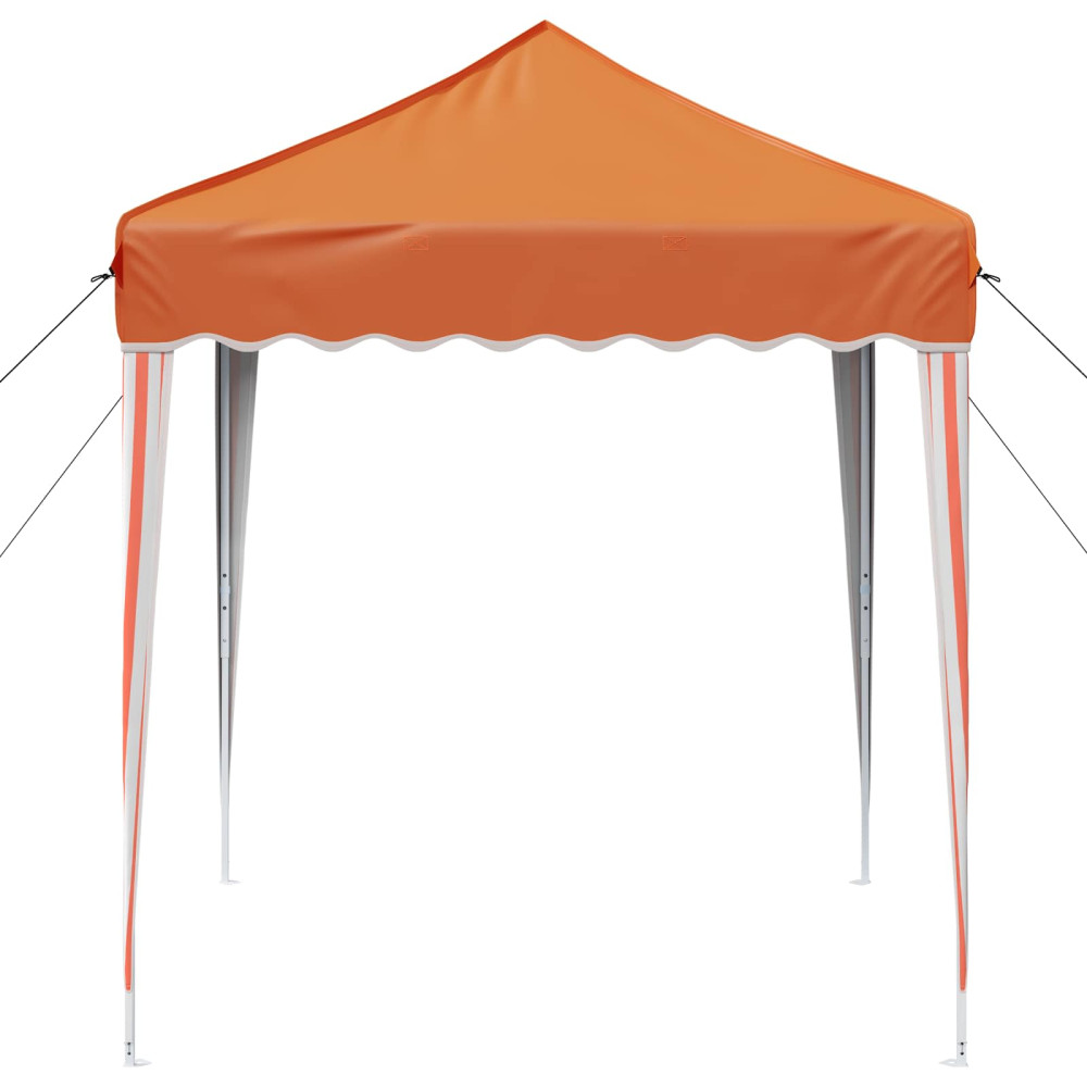 Produktbild för Pop-up Partytält 195 x 195 x 245 cm Orange Oxford Tyg