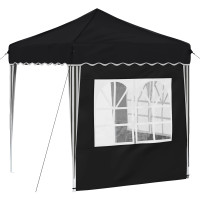 Produktbild för Pop-up Partytält 195 x 195 x 245 cm Antracit Oxford Tyg