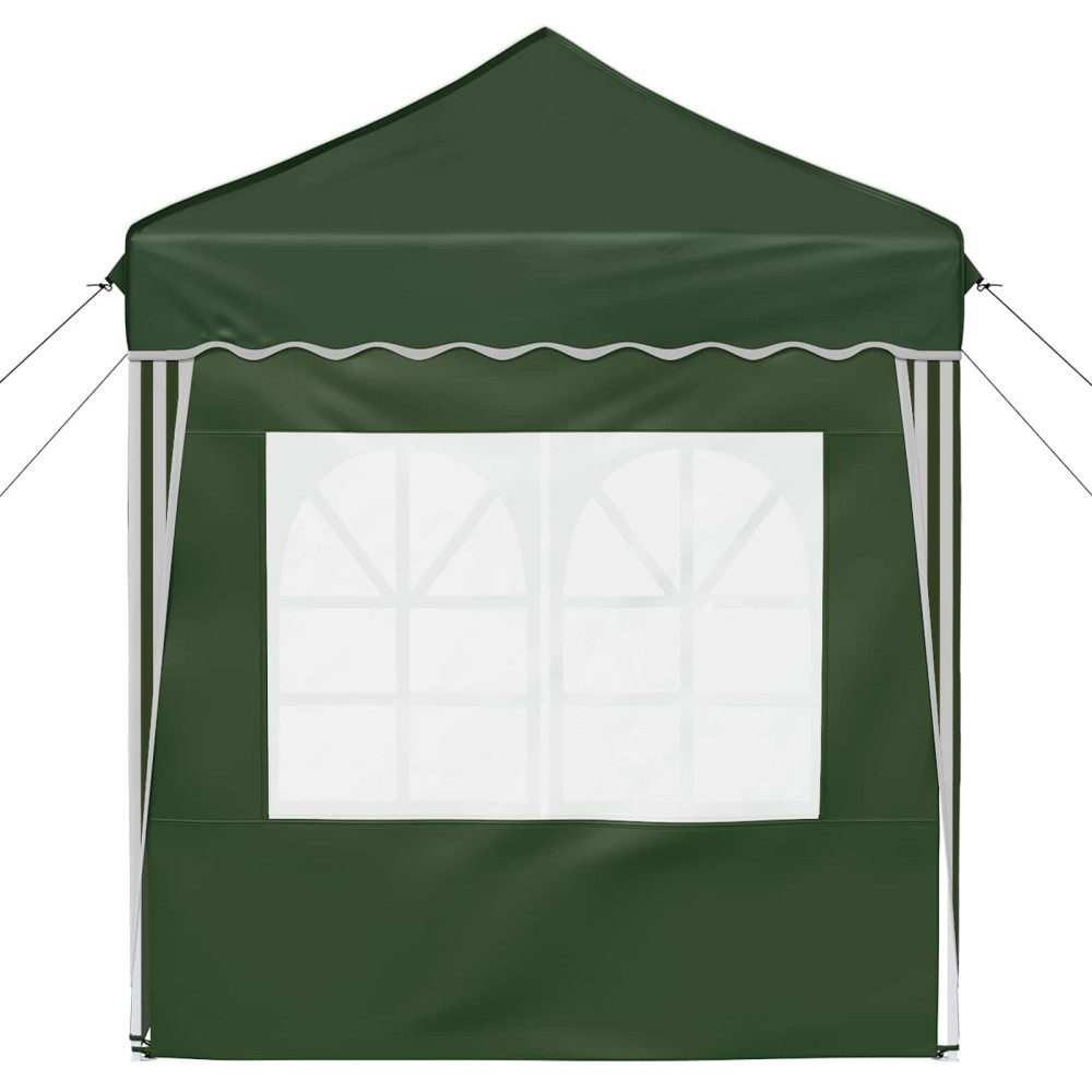 Produktbild för Pop-up Partytält 195 x 195 x 245 cm Grön Oxford Tyg