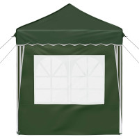 Produktbild för Pop-up Partytält 195 x 195 x 245 cm Grön Oxford Tyg