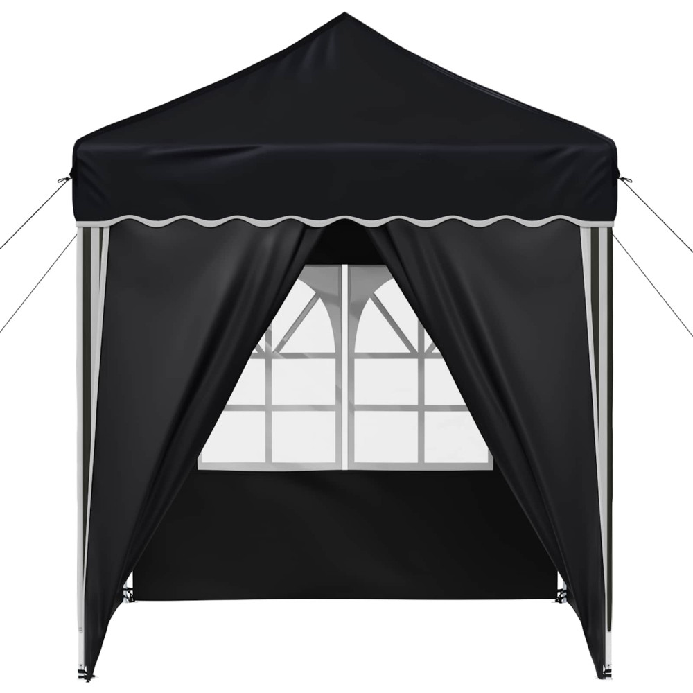 Produktbild för Pop-up Partytält 195 x 195 x 245 cm Antracit Oxford Tyg