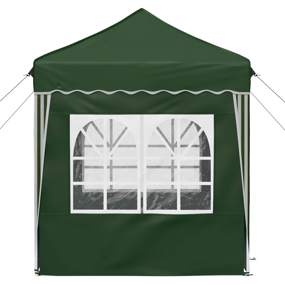 Produktbild för Pop-up Partytält 195 x 195 x 245 cm Grön Oxford Tyg