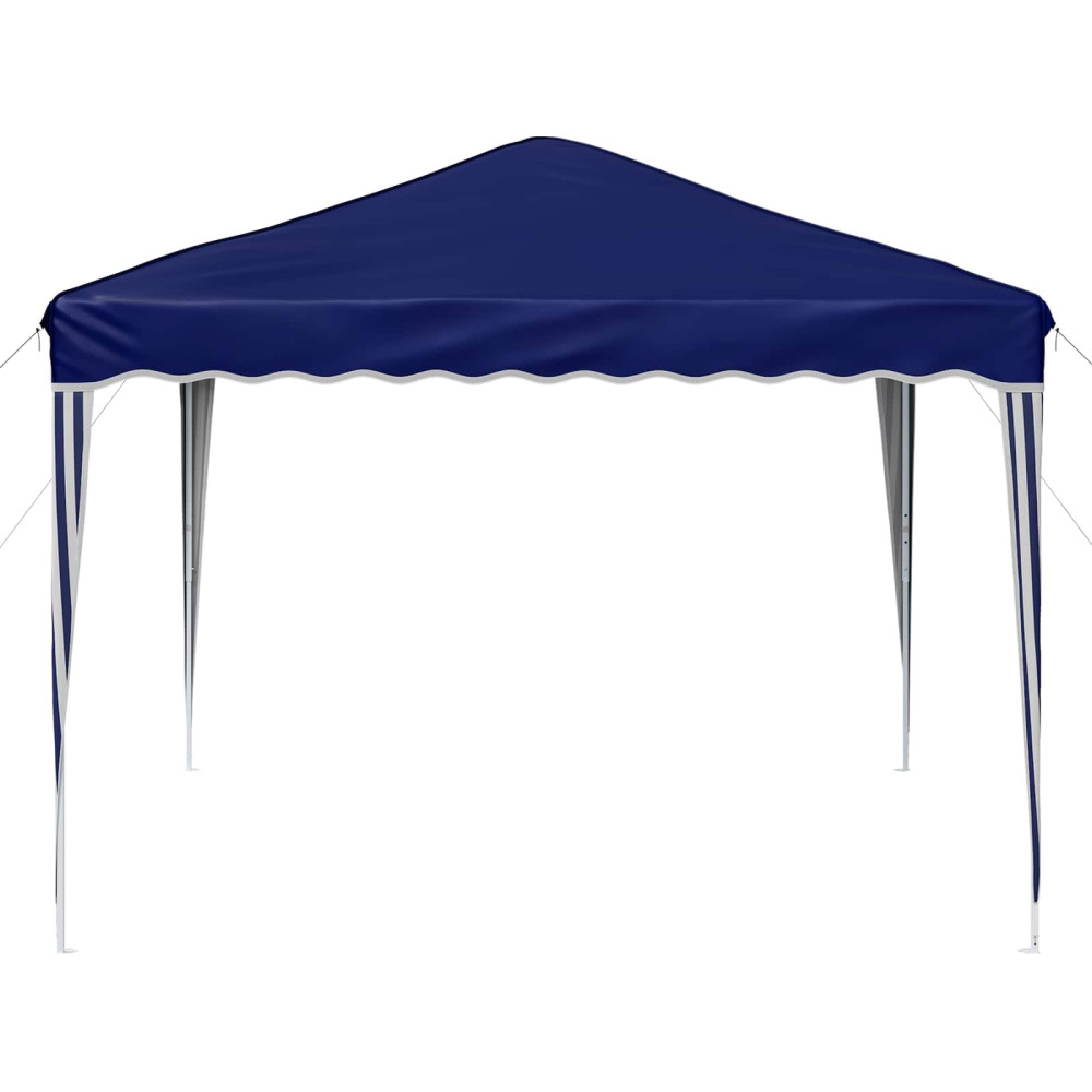Produktbild för Pop-up Partytält 288 x 288 x 245 cm Blå Oxford Tyg