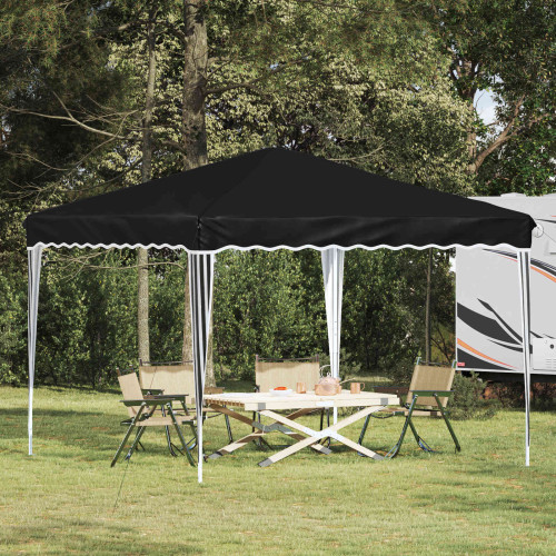 vidaXL Pop-up Partytält 288 x 288 x 245 cm Antracit Oxford Tyg