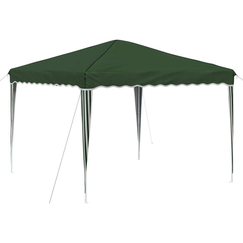 Produktbild för Pop-up Partytält 288 x 288 x 245 cm Grön Oxford Tyg