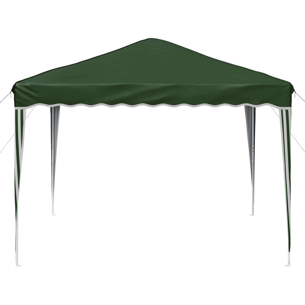Produktbild för Pop-up Partytält 288 x 288 x 245 cm Grön Oxford Tyg