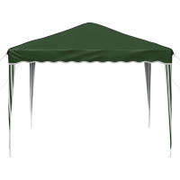 Produktbild för Pop-up Partytält 288 x 288 x 245 cm Grön Oxford Tyg