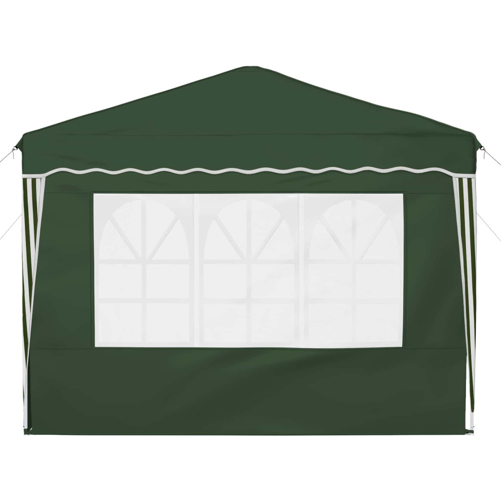 Produktbild för Pop-up Partytält 288 x 288 x 245 cm Grön Oxford Tyg