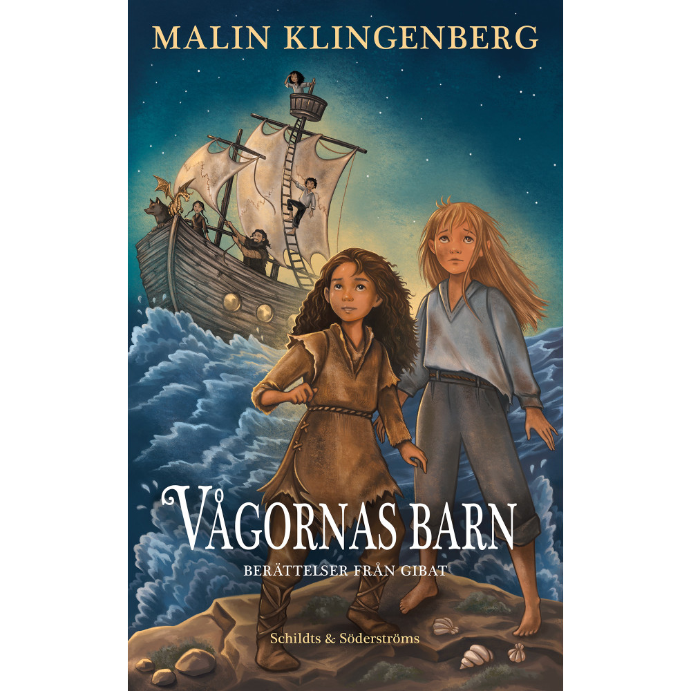 Produktbild för Vågornas barn (bok, kartonnage)