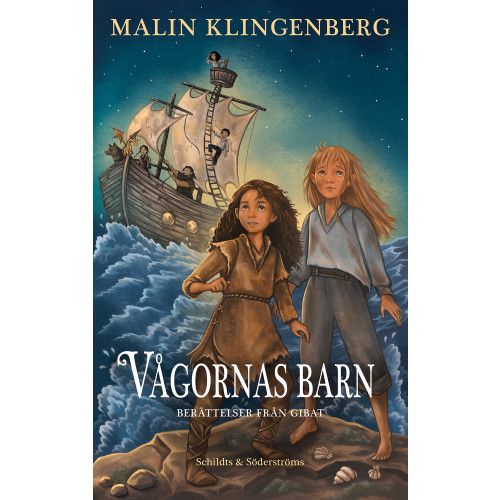 Malin Klingenberg Vågornas barn (bok, kartonnage)