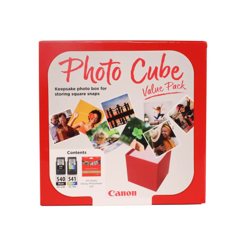 CANON Canon PG-540/CL-541 Photo Value Pack - 2-pack - färg (cyan, magenta, gul), svartfärgad - original - blank - bläckbehållare / papperspaket