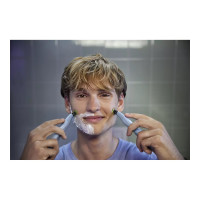 Produktbild för Philips OneBlade 1st Shave QP1324 - trimmer - himmelsblå