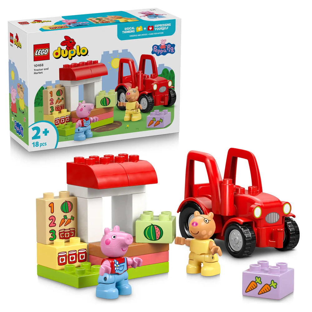 Produktbild för LEGO® DUPLO® 10468 Traktor a tržnice