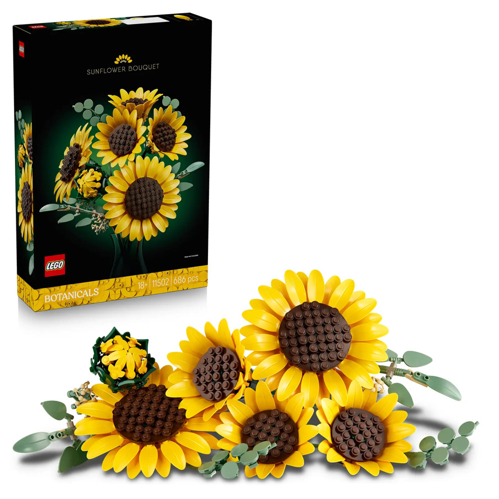 Produktbild för LEGO® Botanicals 11502 Kytice slunečnic