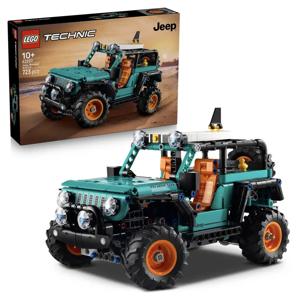 Produktbild för LEGO® Technic 42227 SUV Jeep® Wrangler Rubicon