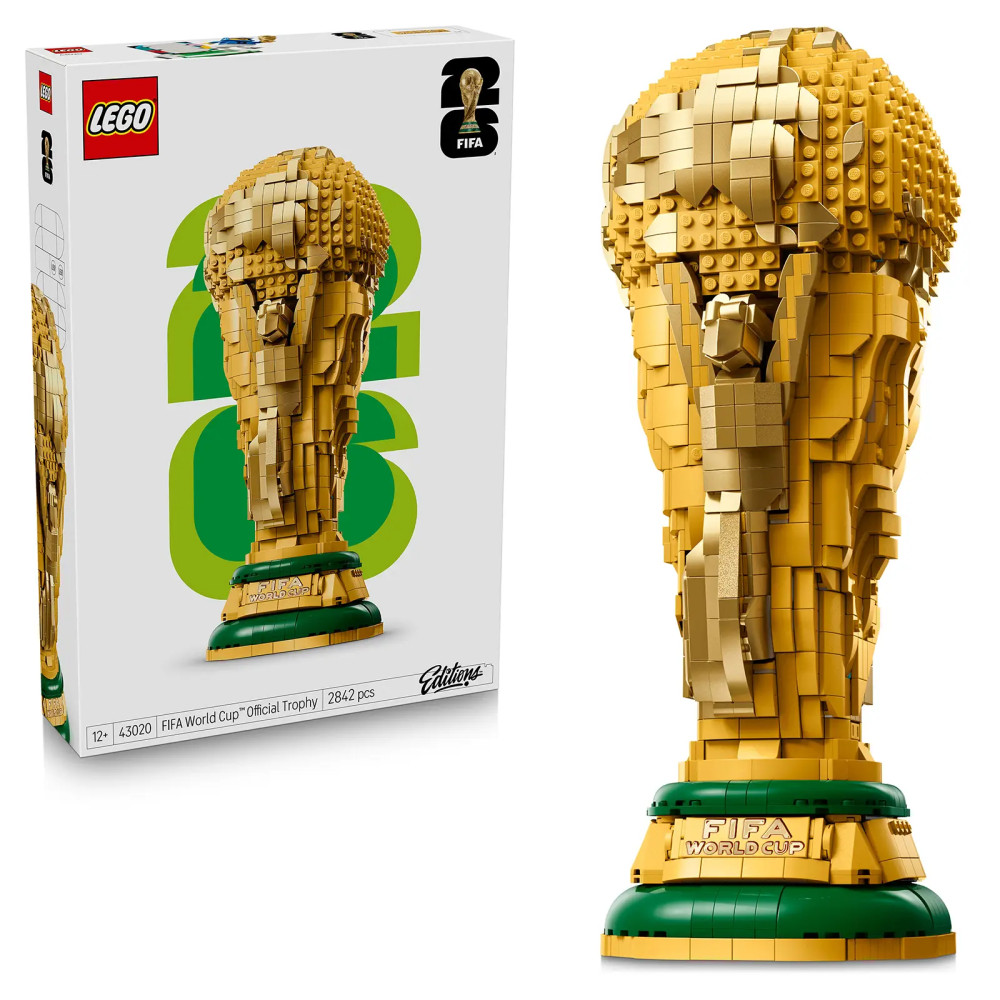 Produktbild för LEGO® Editions 43020 Oficiální trofej Mistrovství světa ve fotbale