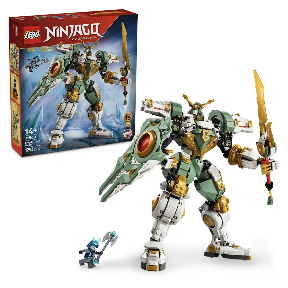 Produktbild för LEGO® NINJAGO® 71860 Lloydův titanový robot: 15 let NINJAGO