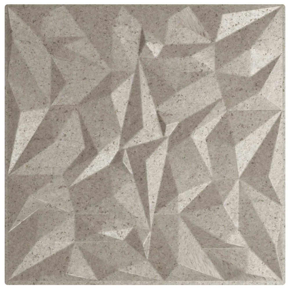 Produktbild för Väggpaneler 12 pcs Amethyst Betong 50 x 50 cm XPS Skum