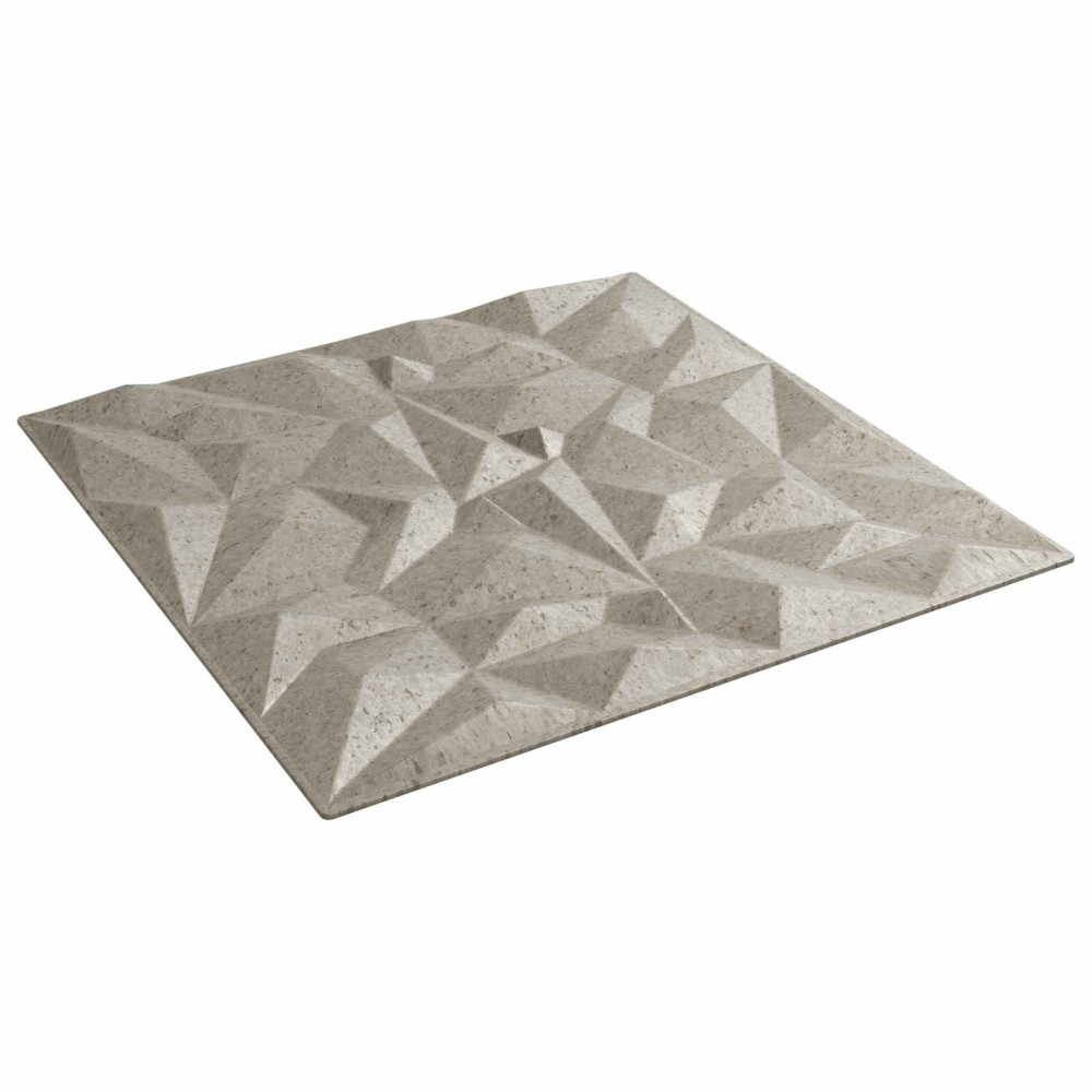 Produktbild för Väggpaneler 48 pcs Amethyst Betong 50 x 50 cm XPS Skum