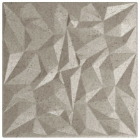 Produktbild för Väggpaneler 48 pcs Amethyst Betong 50 x 50 cm XPS Skum