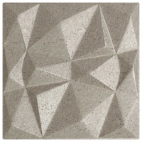 Produktbild för Väggpaneler 12 pcs Diamond Betong 50 x 50 cm XPS Skum