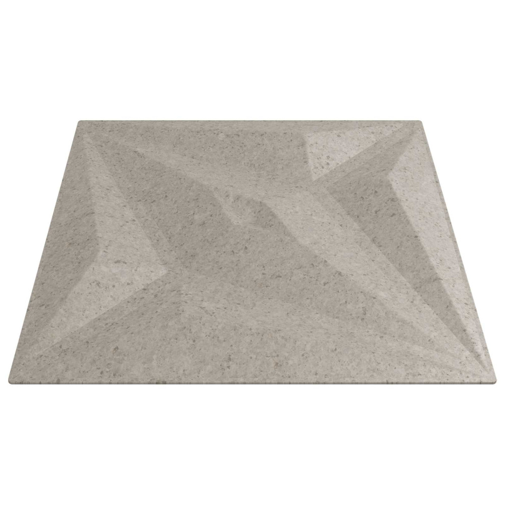 Produktbild för Väggpaneler Stjärna 24 pcs Star Betong 50 x 50 cm XPS Skum