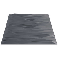 Produktbild för Väggpaneler 48 pcs Sten grå 50 x 50 cm XPS Skum