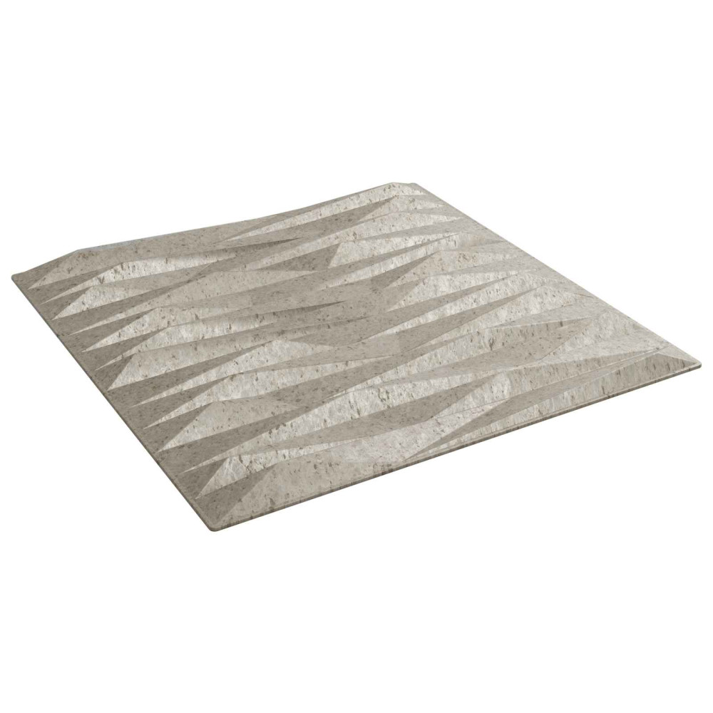 Produktbild för Väggpaneler 12 pcs Stone Betong 50 x 50 cm XPS Skum