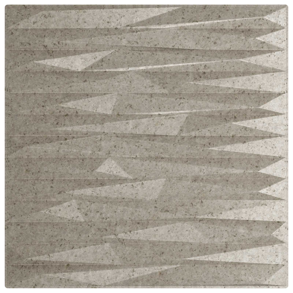 Produktbild för Väggpaneler 24 pcs Stone Betong 50 x 50 cm XPS Skum