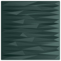 Produktbild för Väggpaneler 12 pcs Stone Grön 50 x 50 cm XPS Skum