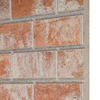 Produktbild för Väggpaneler 10 pcs Orange 100 x 50 cm EPS Skum