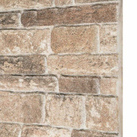 Produktbild för Väggpaneler 10 pcs Flerfärgsdesign 100 x 50 cm EPS Skum