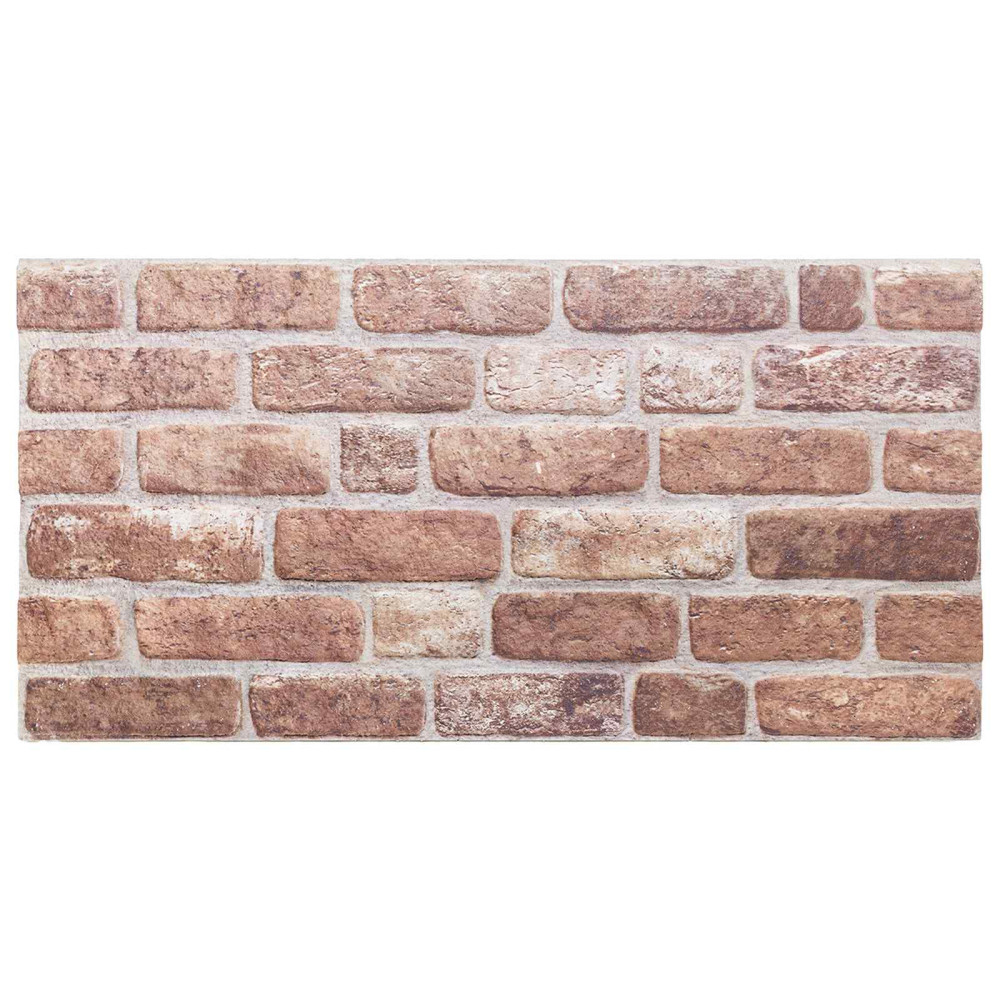 Produktbild för Väggpaneler 10 pcs Brun 100 x 50 cm EPS Skum