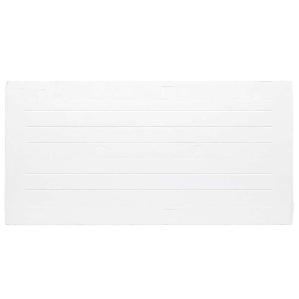 Produktbild för Väggpaneler 10 pcs Röd 100 x 50 cm EPS Skum