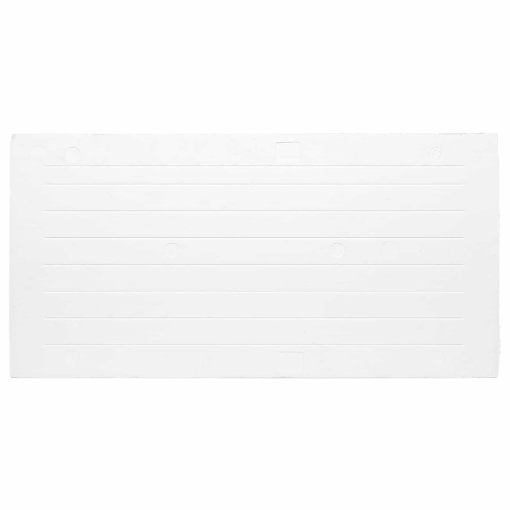 Produktbild för Väggpaneler 10 pcs Mörkbrun 100 x 50 cm EPS Skum