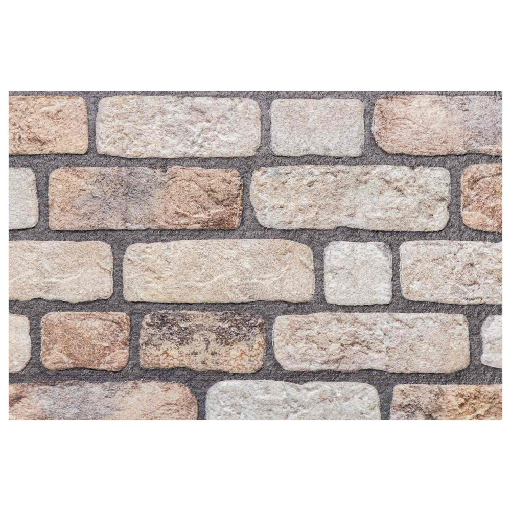 Produktbild för Väggpaneler 10 pcs Ljusbrun 100 x 50 cm EPS Skum