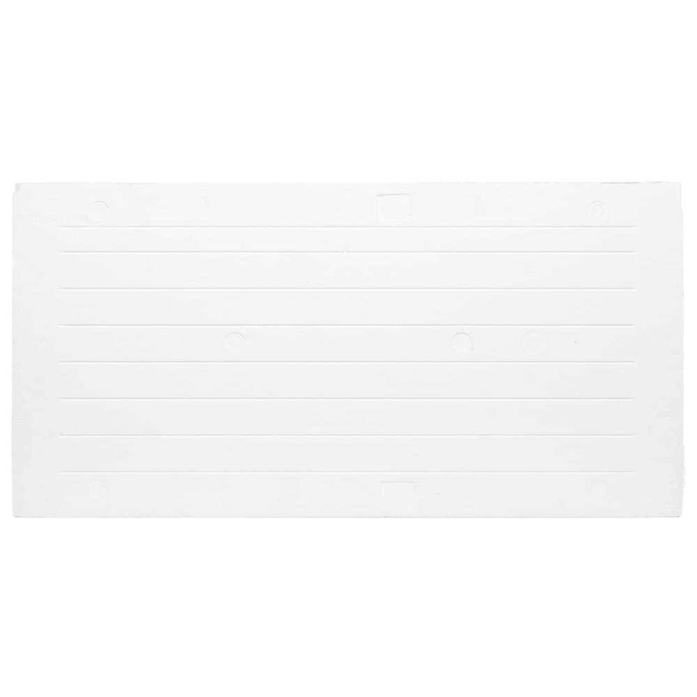 Produktbild för Väggpaneler 10 pcs Ljusgrå och vit. 100 x 50 cm EPS Skum