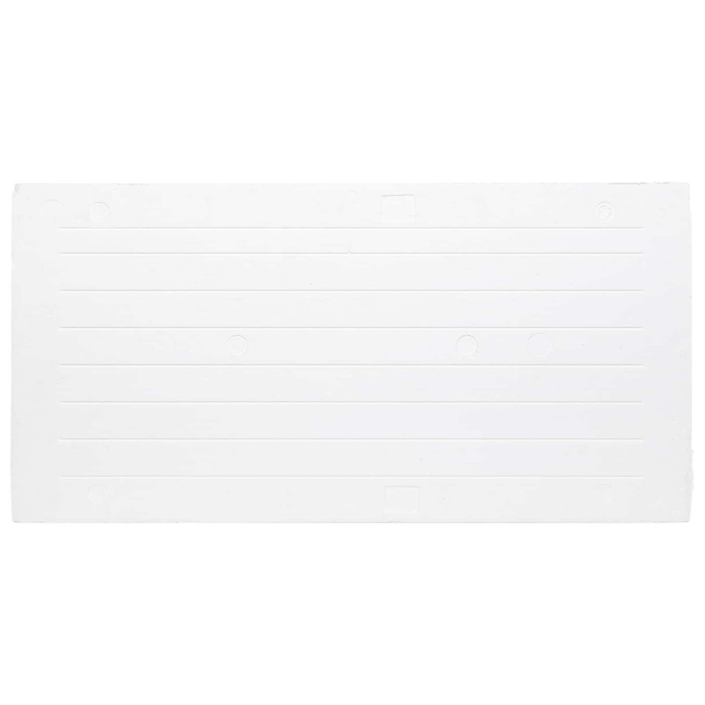Produktbild för Väggpaneler 10 pcs Ljusbrun och Vit 100 x 50 cm EPS Skum